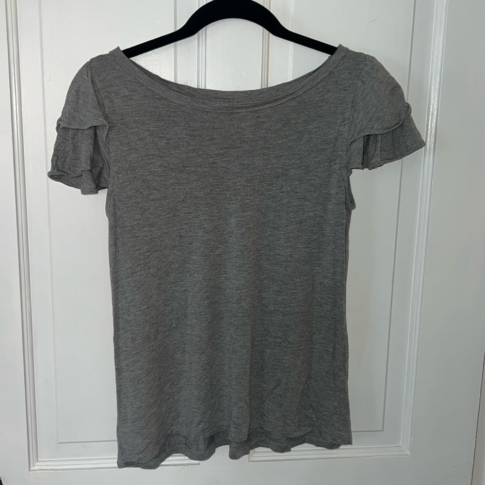 Loft Ruffle Sleeve Top